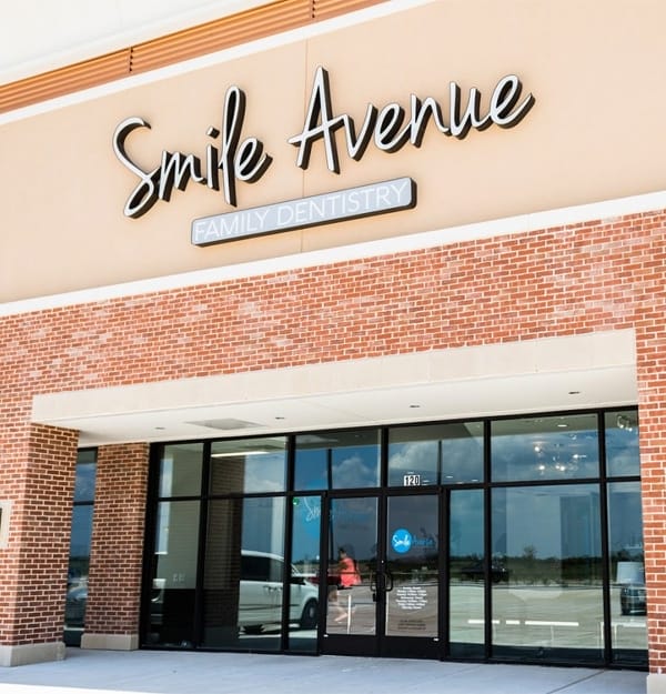 smile avenue family dentistry of cypress dental office front